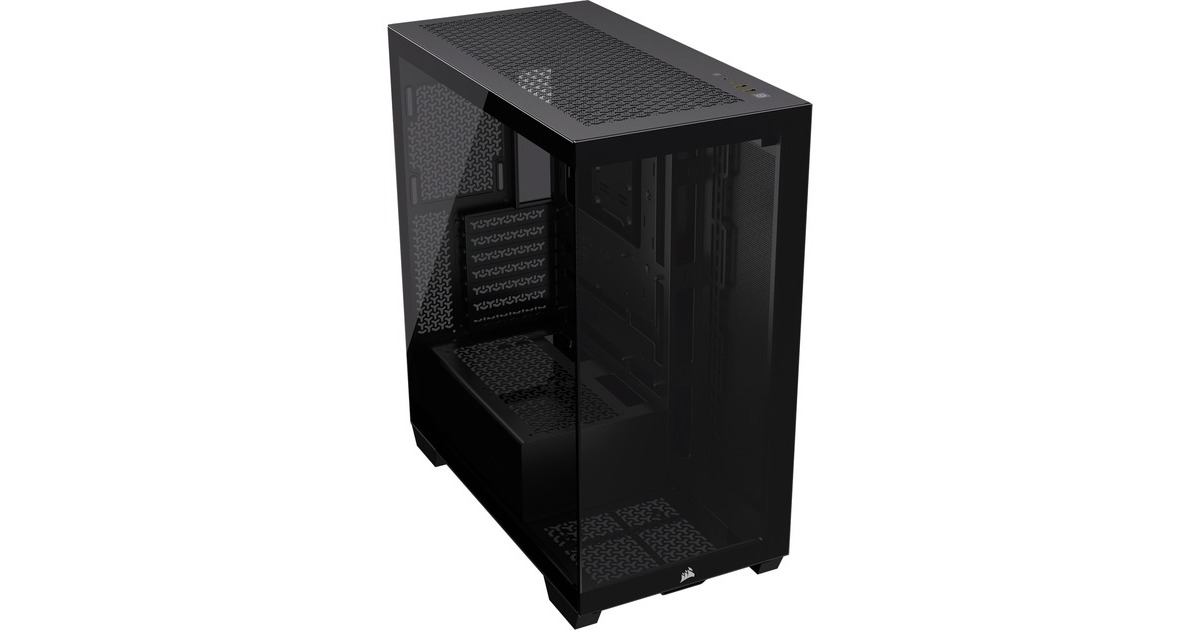 Corsair 3500X, Tower-Gehäuse schwarz, Tempered Glass 