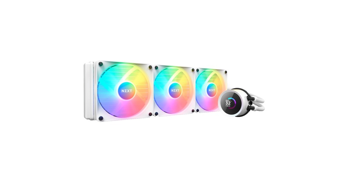 NZXT Kraken 360 RGB 360mm, Wasserkühlung weiß