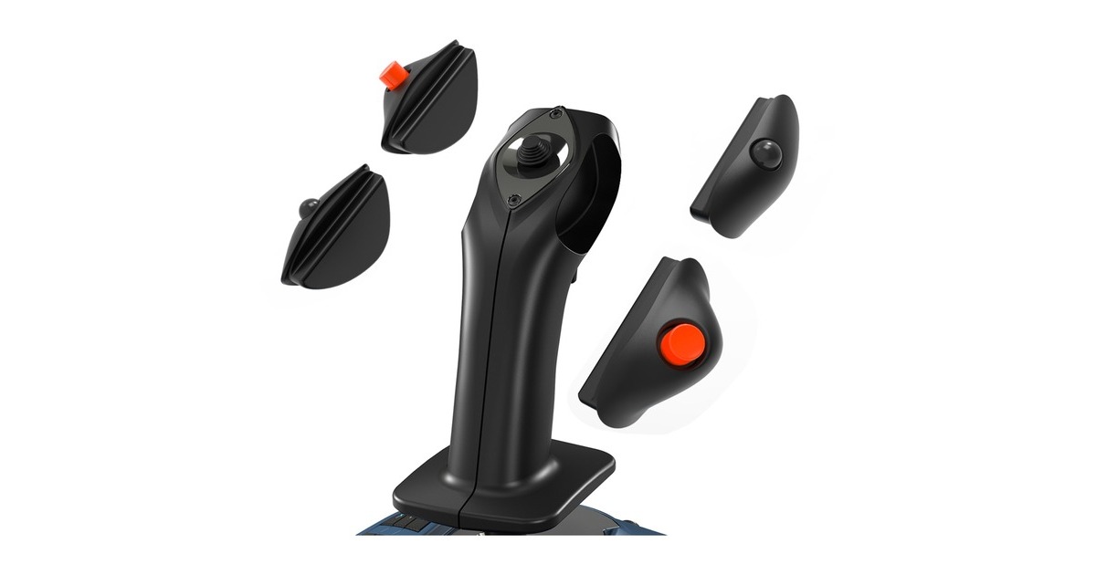Thrustmaster TCA Sidestick X Airbus Edition, Joystick schwarz