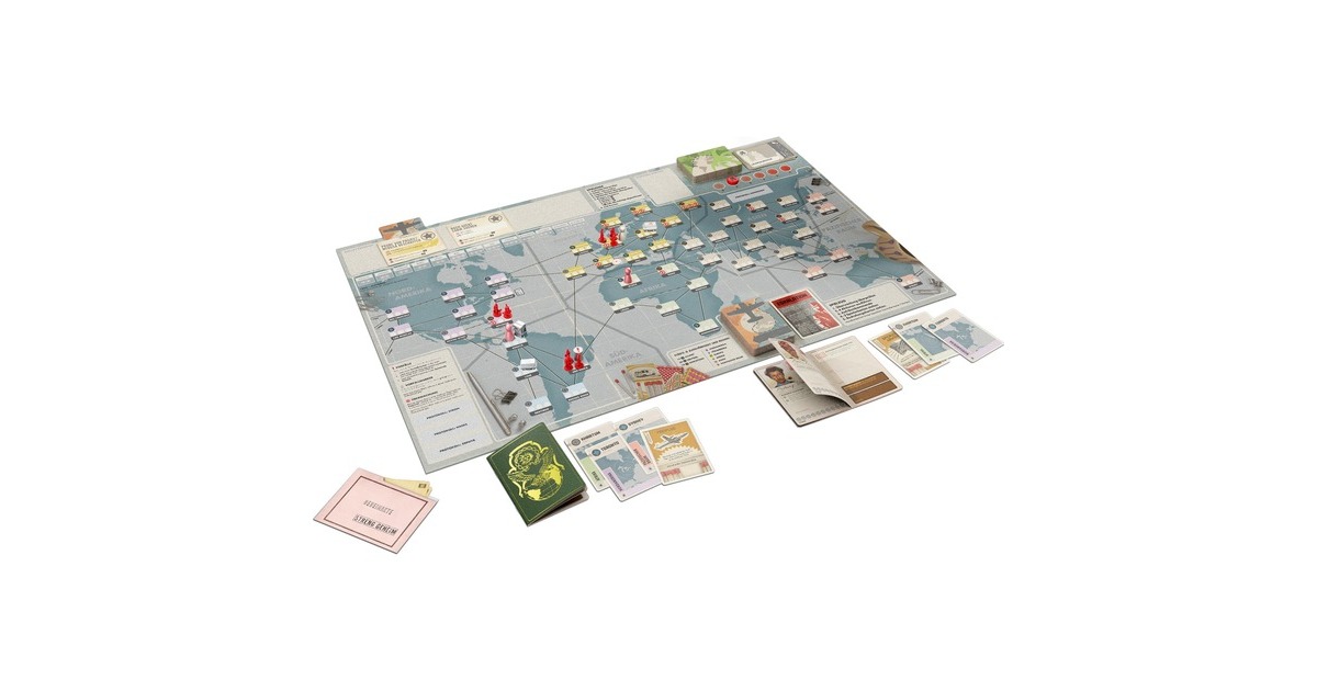 Asmodee Pandemic: Schnelle Reaktion – Kooperatives Brettspiel, Italienische Ausgabe, Für 2–4 Spieler Ab 8 Jahren