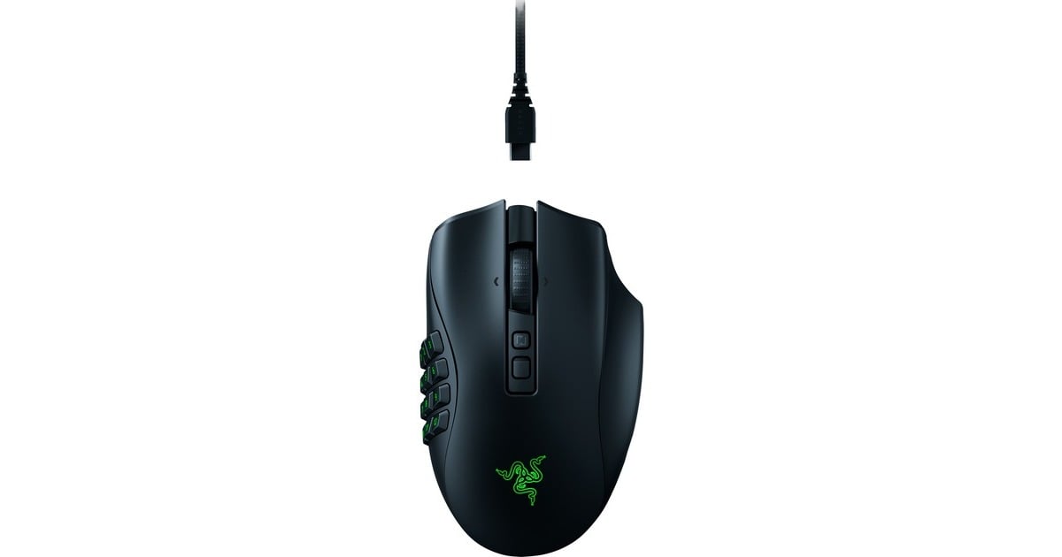 Razer Naga V2 Pro , Gaming-Maus schwarz