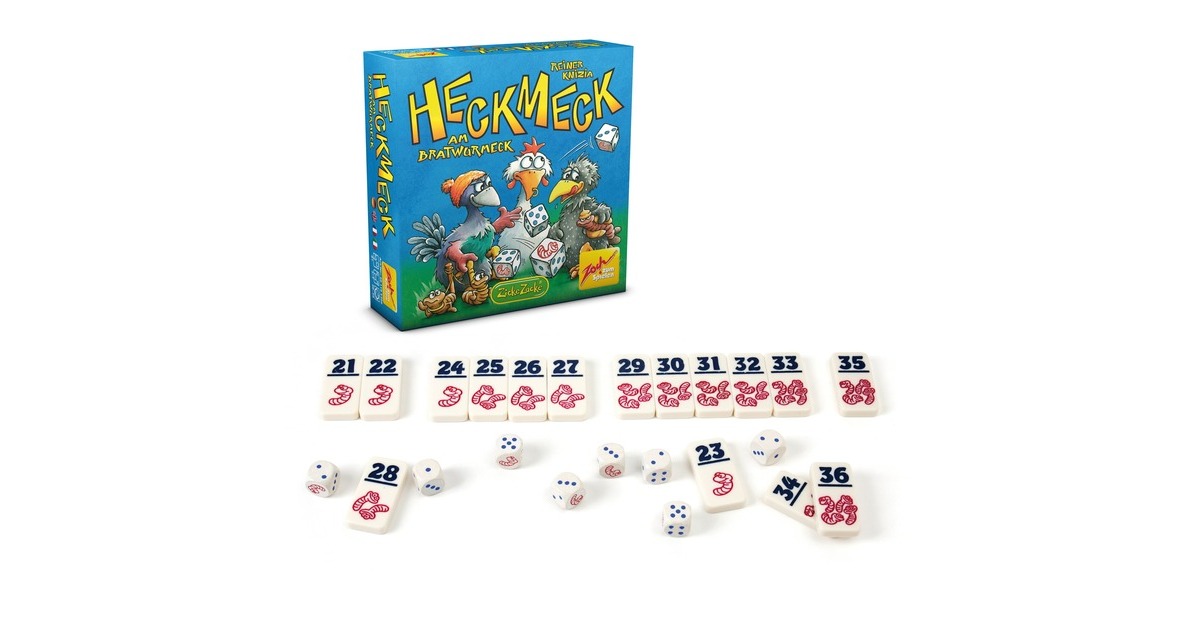 Zoch 601125200 - Heckmeck Am Bratwurmeck, Juego De Fichas Y Dados (de 2
