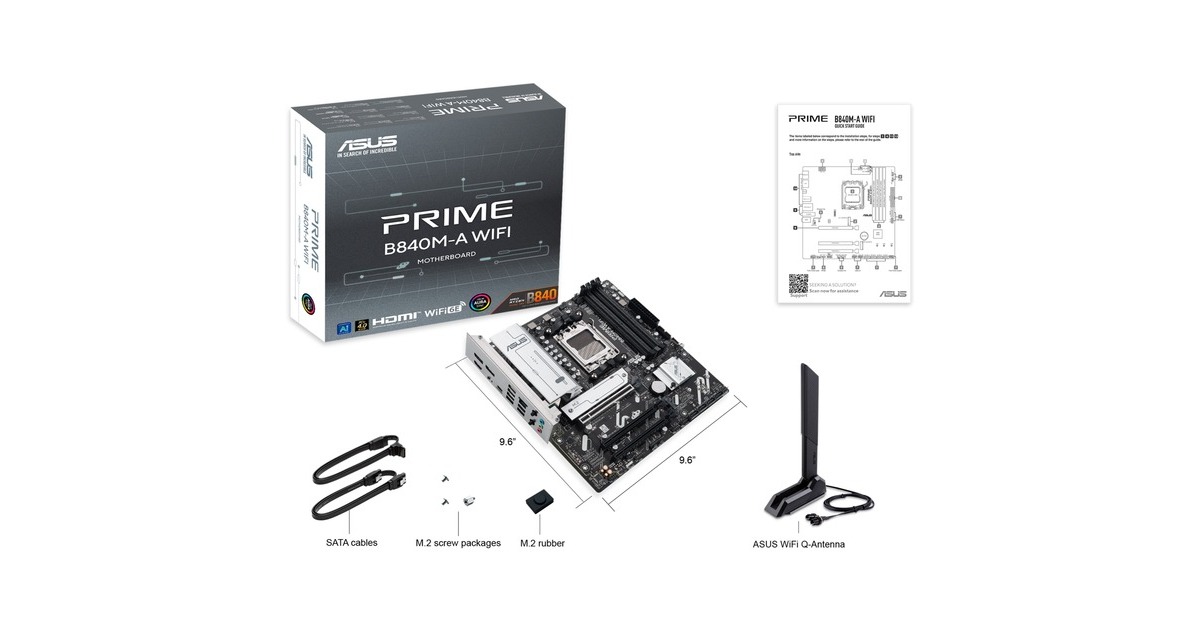 ASUS PRIME B840M-A WIFI, Mainboard