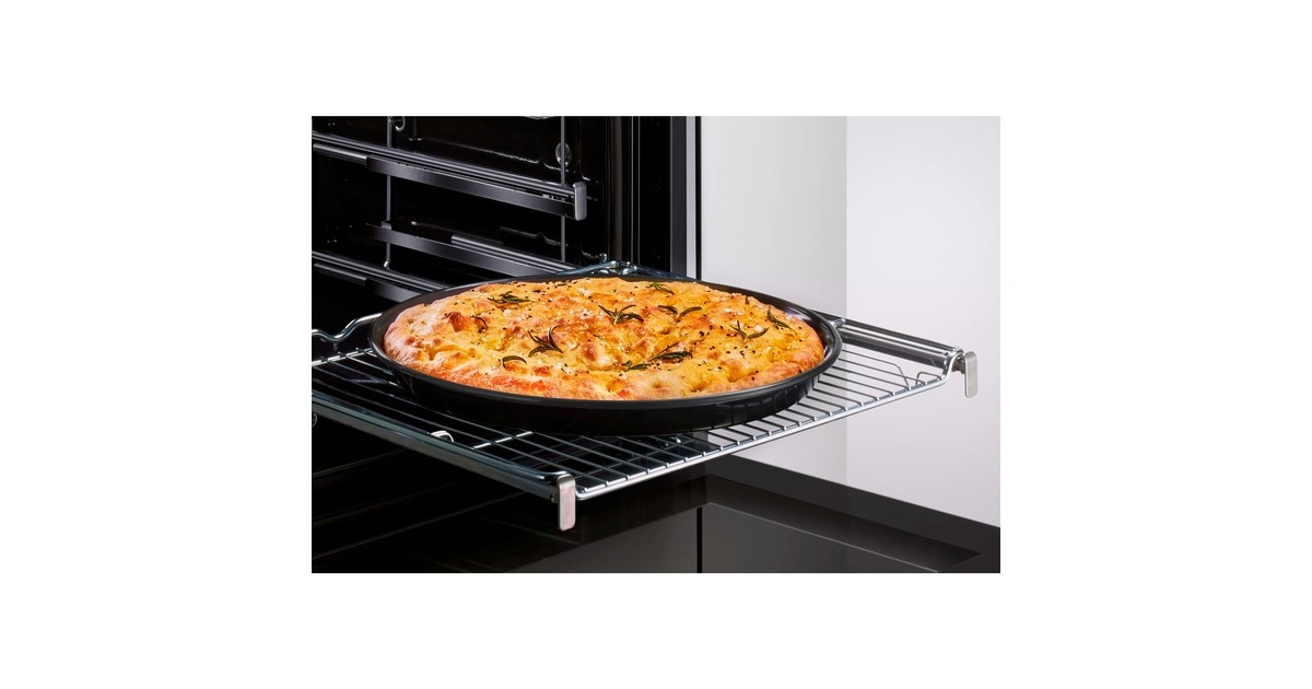 Bosch Home Pizzaform emailliert HEZ617000, Backblech anthrazit, Ø 35cm