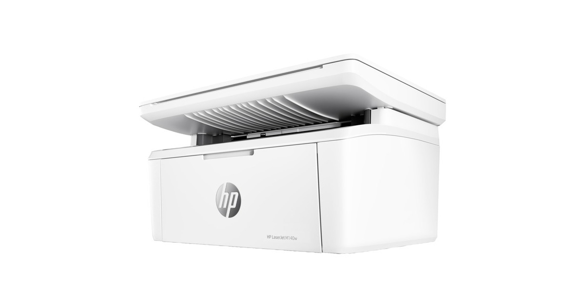 HP LaserJet MFP M140w, Multifunktionsdrucker hellgrau, USB, WLAN ...