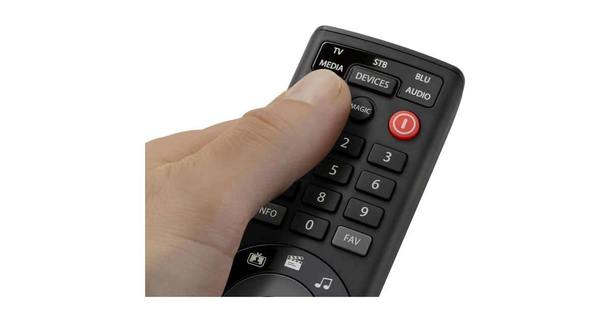 ONE FOR ALL Smart Control 5, Fernbedienung schwarz