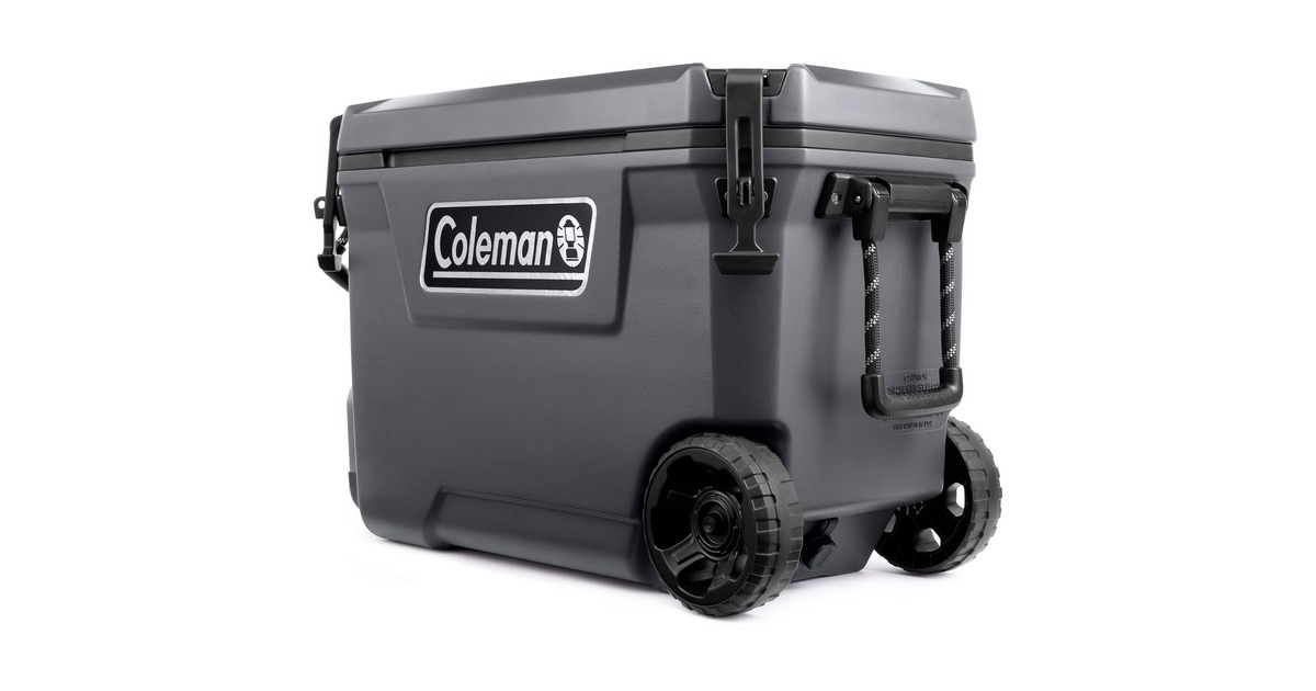 Coleman Convoy 65 QT Wheeled, Kühlbox dunkelgrau 
