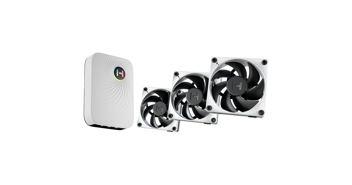 HYTE THICC FP12 Triple Fan Pack + Nexus Portal, Gehäuselüfter
