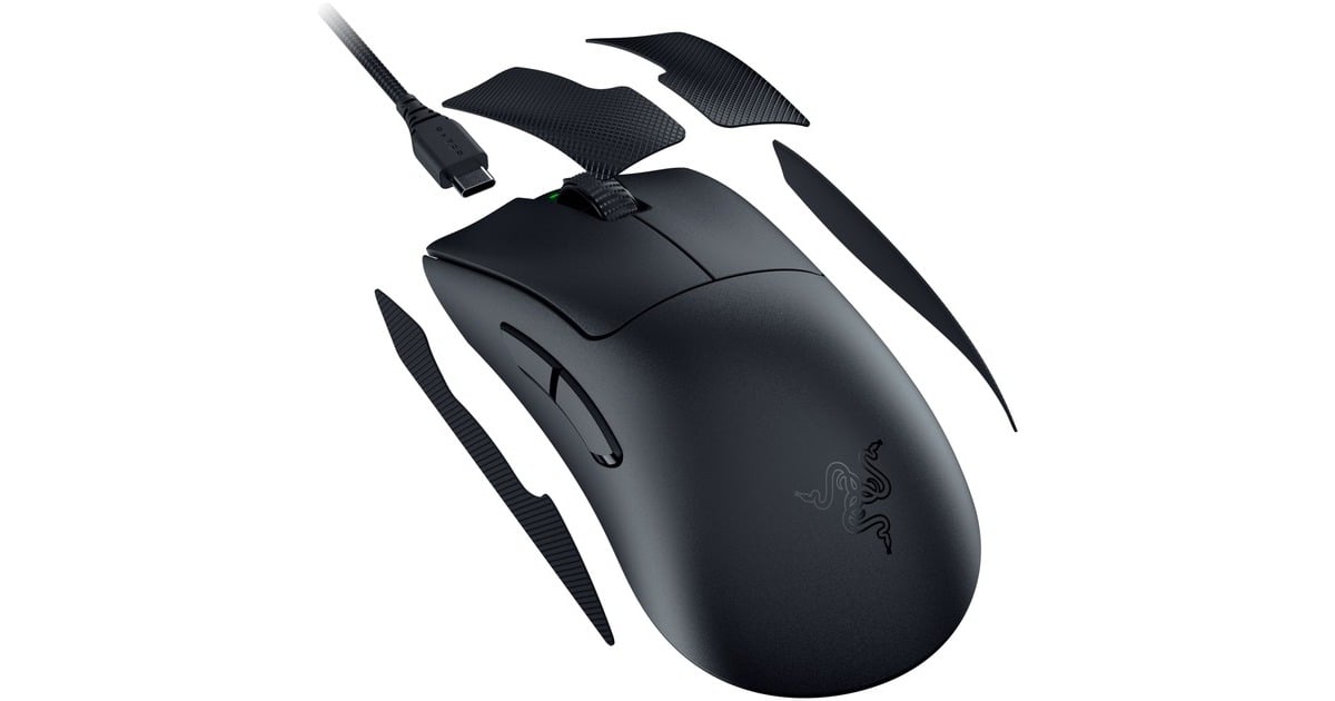 Razer DeathAdder V3 Pro, Gaming-Maus schwarz