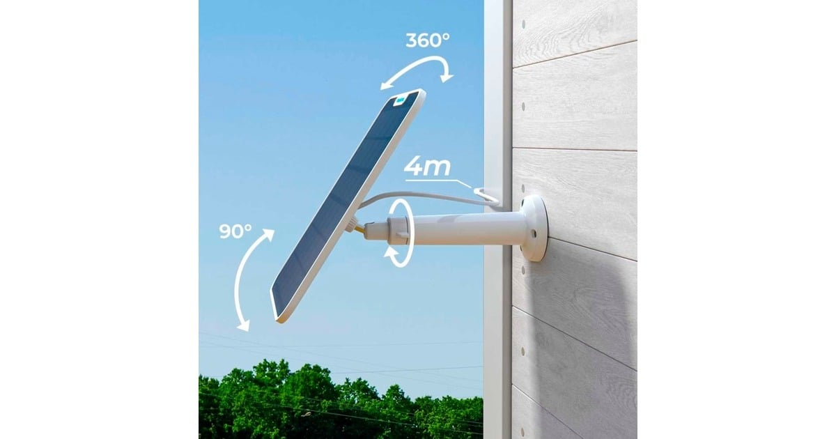 Reolink Solarpanel 2 Für Akkubetriebene Reolink Kameras