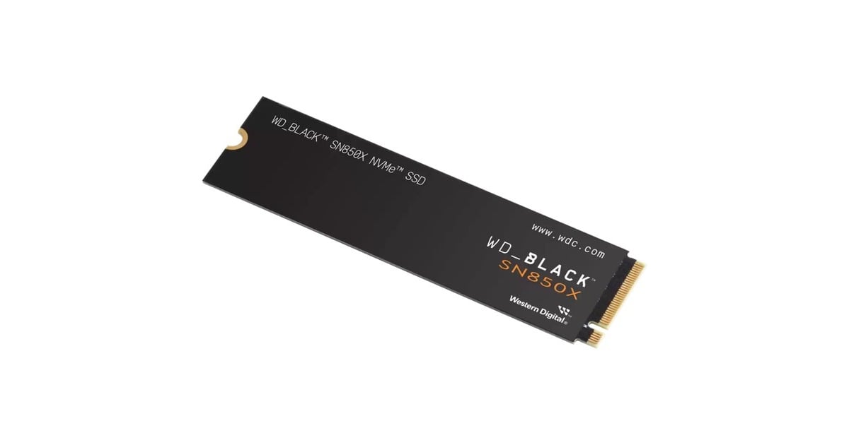 WD Black SN850X NVMe SSD 8 TB schwarz, PCIe 4.0 x4, NVMe, M.2 2280