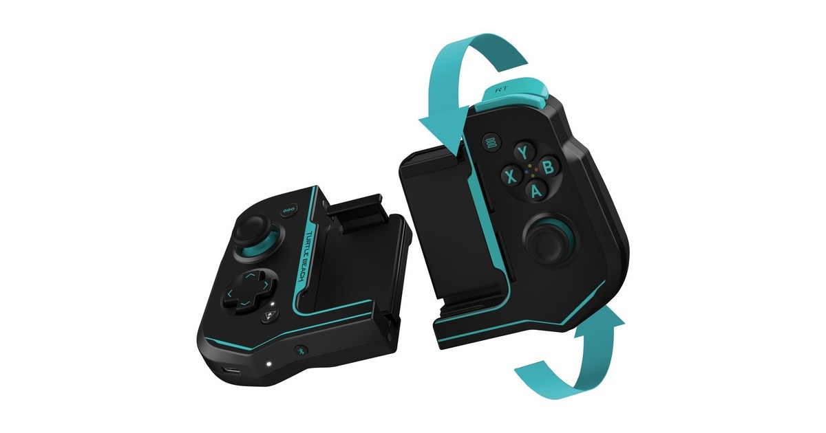 Turtle Beach Atom Controller, Gamepad schwarz/blau イッセイミヤケオムプリッセ