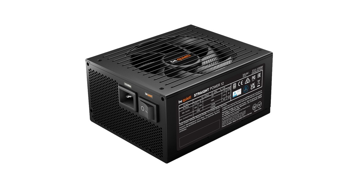 be quiet! Straight Power 12 Platinum 1200W ATX3.1, PC-Netzteil