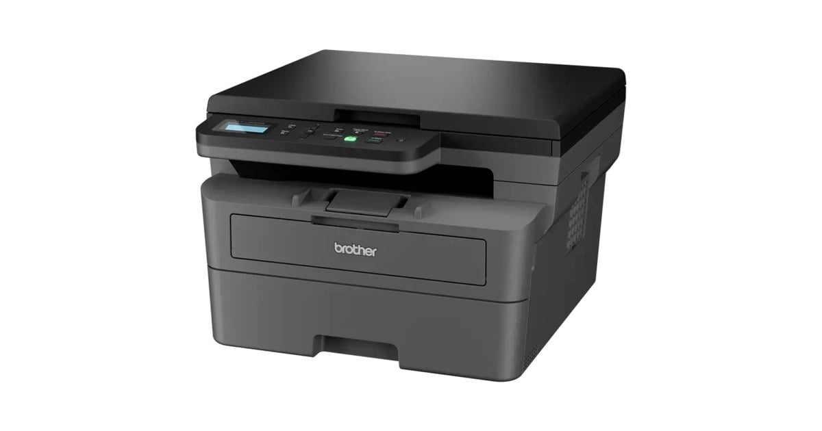 Brother DCP-L2620DW, Multifunktionsdrucker dunkelgrau, USB, WLAN, Scan ...