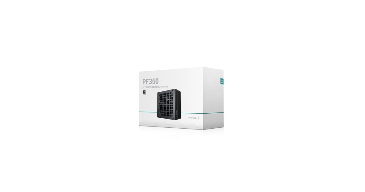 DeepCool PF350 350W, PC-Netzteil schwarz, 2x PCIe, 350 Watt