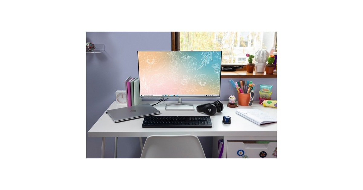 HP 527sf, LED-Monitor 68.6 cm (27 Zoll), schwarz/silber, FullHD 