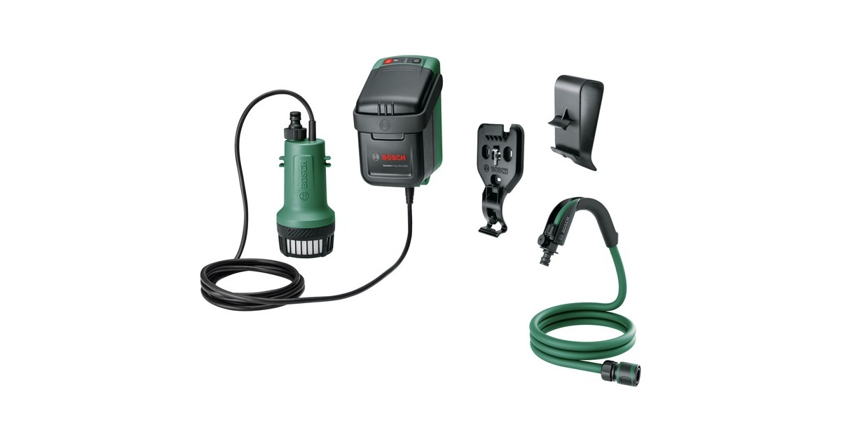 Bosch Heimwerken & Garten GardenPump 18V2000 solo, Tauch / Druckpumpe