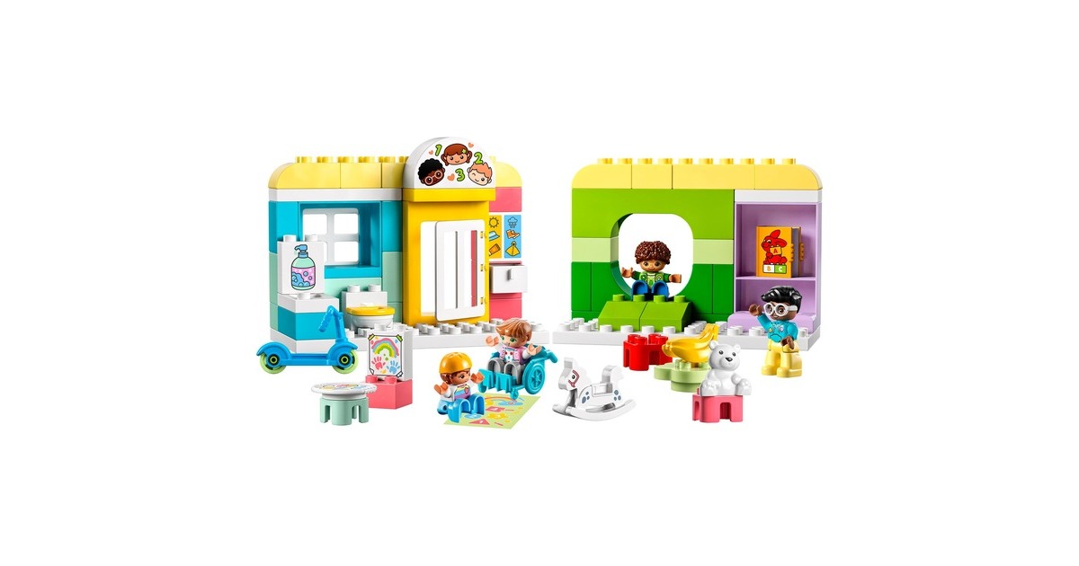 LEGO 10992 DUPLO Spielspaß in der Kita, Konstruktionsspielzeug