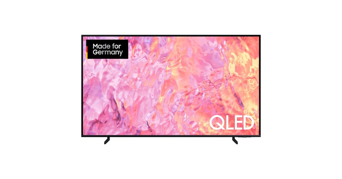 SAMSUNG GQ-43Q60C, QLED-Fernseher 108 cm (43 Zoll), schwarz, UltraHD/4K ...