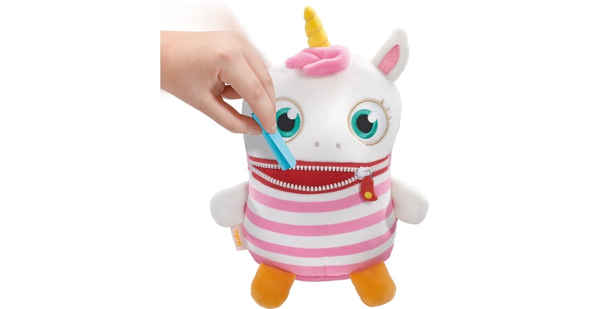Peluche Sorgenfresser Tilda - 23 Cm, Mangeuse De Soucis, Pour Enfants, Zippée