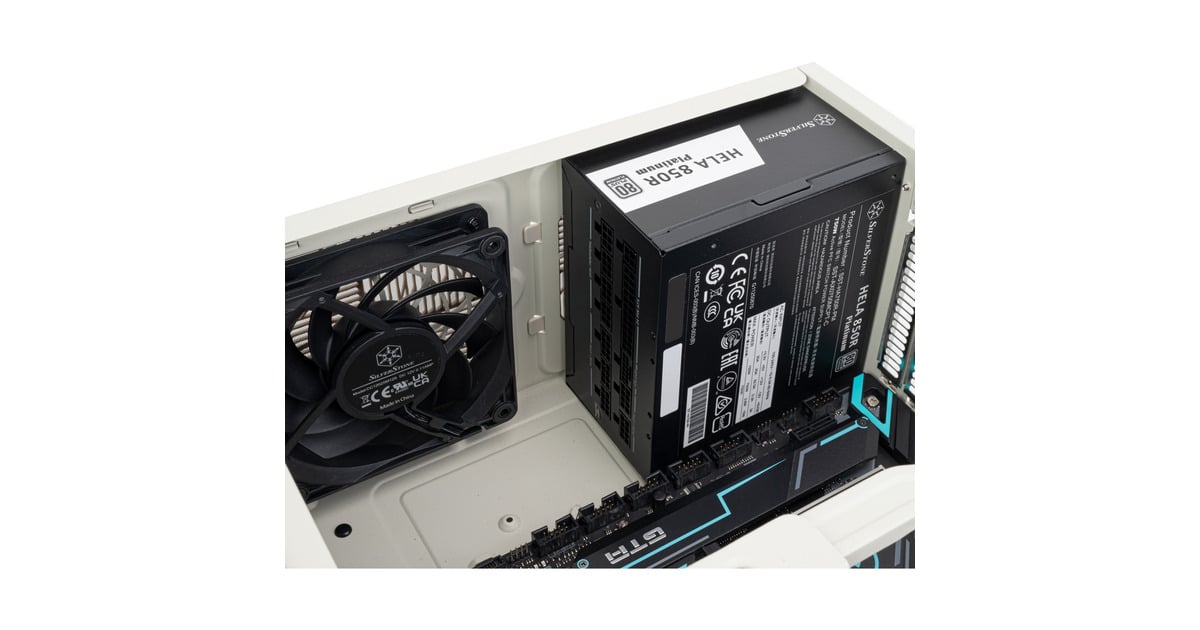SilverStone SST-FLP01W, HTPC-Gehäuse creme