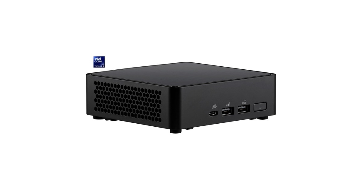 ASUS NUC 14 Pro Slim Kit RNUC14RVKU500002I, Barebone schwarz, ohne 