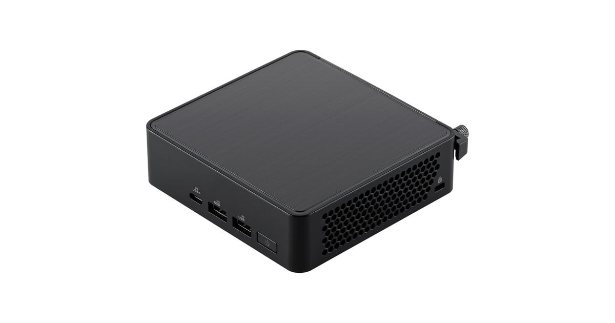 ASUS NUC 14 Pro Slim Kit RNUC14RVKU500002I, Barebone schwarz, ohne 