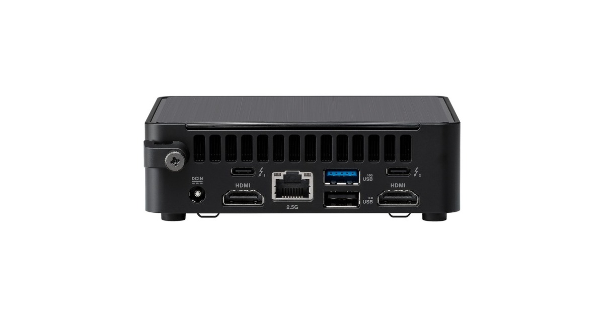 ASUS NUC 14 Pro Slim Kit RNUC14RVKU500002I, Barebone schwarz, ohne 