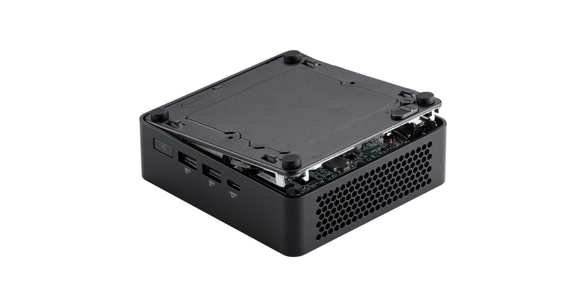 ASUS NUC 14 Pro Slim Kit RNUC14RVKU500002I, Barebone schwarz, ohne 