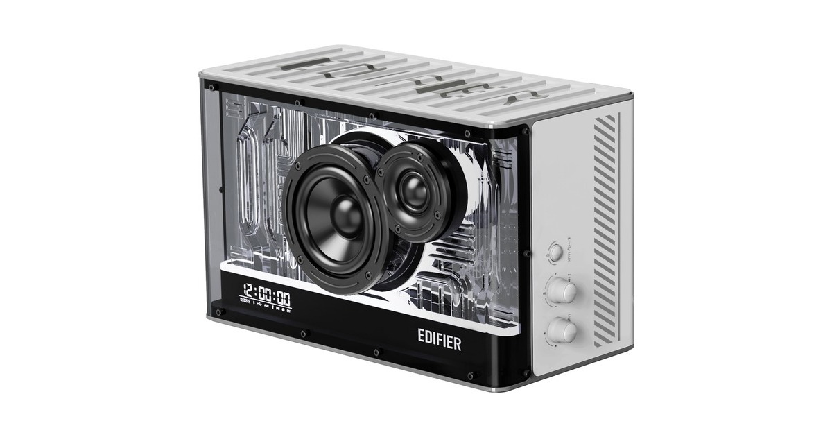 Edifier QD35 BT-Lautsprecher weiß, Bluetooth, USB, Klinke, 40 Watt