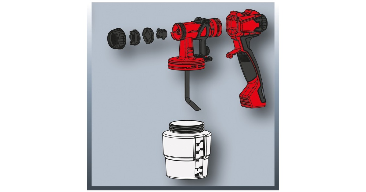 Einhell TC-SY 600 S Verfspuitsysteem | Morgen in huis