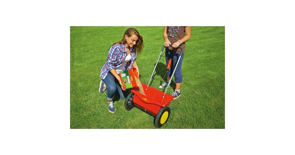 WOLF-Garten Streuwagen Perfekt WE 430, Streugert rot/schwarz, 16 Liter