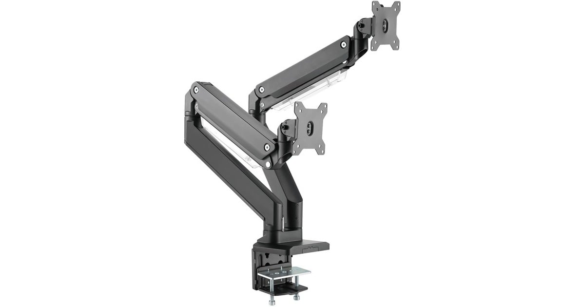 Digitus Universal Dual Monitorhalter, Monitorhalterung schwarz