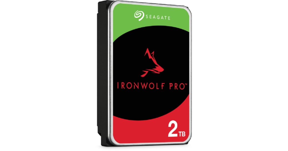 Seagate IronWolf Pro NAS 2 TB CMR, Festplatte SATA 6 Gb/s, 3,5 