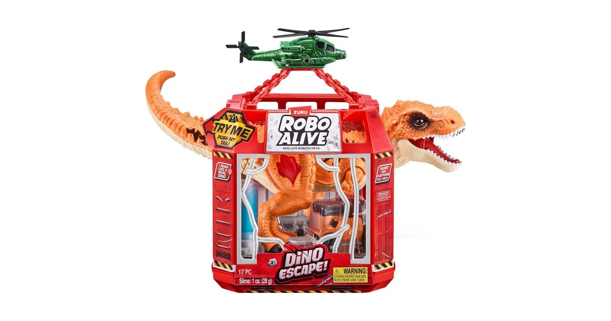 ZURU Robo Alive - Dino Escape Spielset, Spielfigur