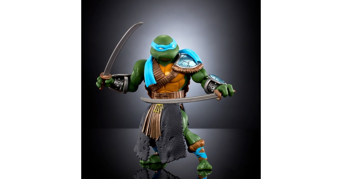 ActionFigur Stealth Armor Leonardo - MOTU x TMNT: Turtles of Grayskull