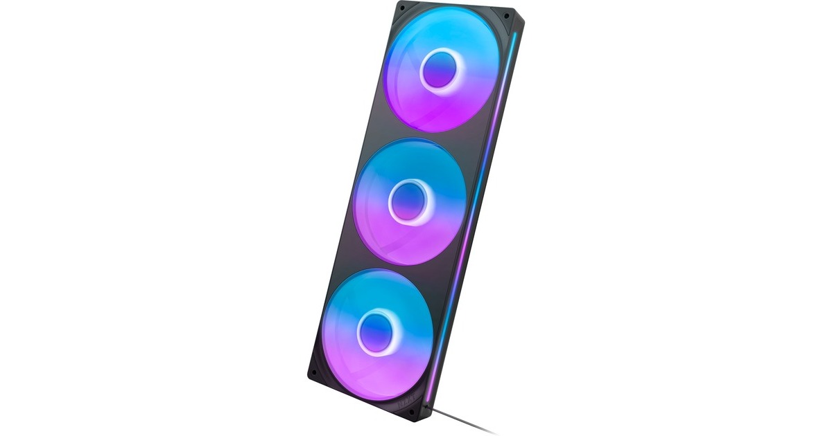 NZXT F360 RGB CORE, Gehäuselüfter schwarz