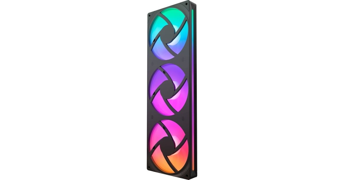 NZXT F360 RGB CORE, Gehäuselüfter schwarz