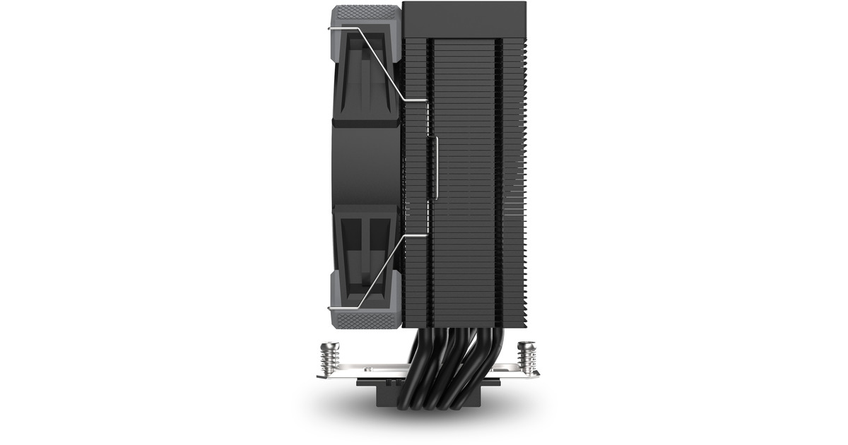 Sharkoon A50 RGB CPU-koeler Zwart, 4-pins PWM fan-connector