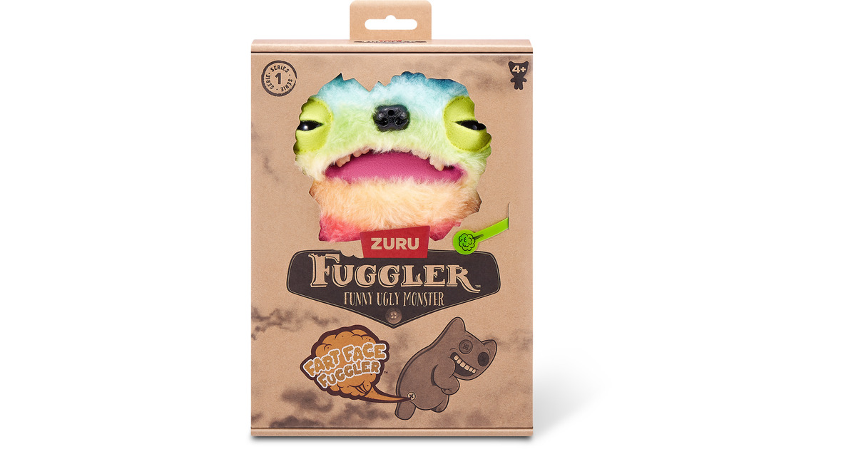 レア！ZURU Fuggler Monster フォックス fart face ZURU Fuggler - Fart Face Serie 1, Kuscheltier sortierter