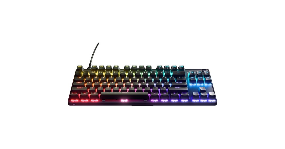 SteelSeries Apex 9 TKL, Gaming-Tastatur schwarz, DE-Layout 