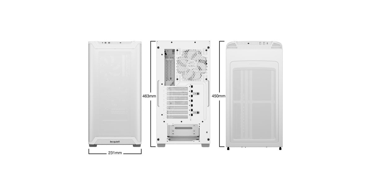 WINDOW SIDE PANEL | Pure Base 501 chez be quiet