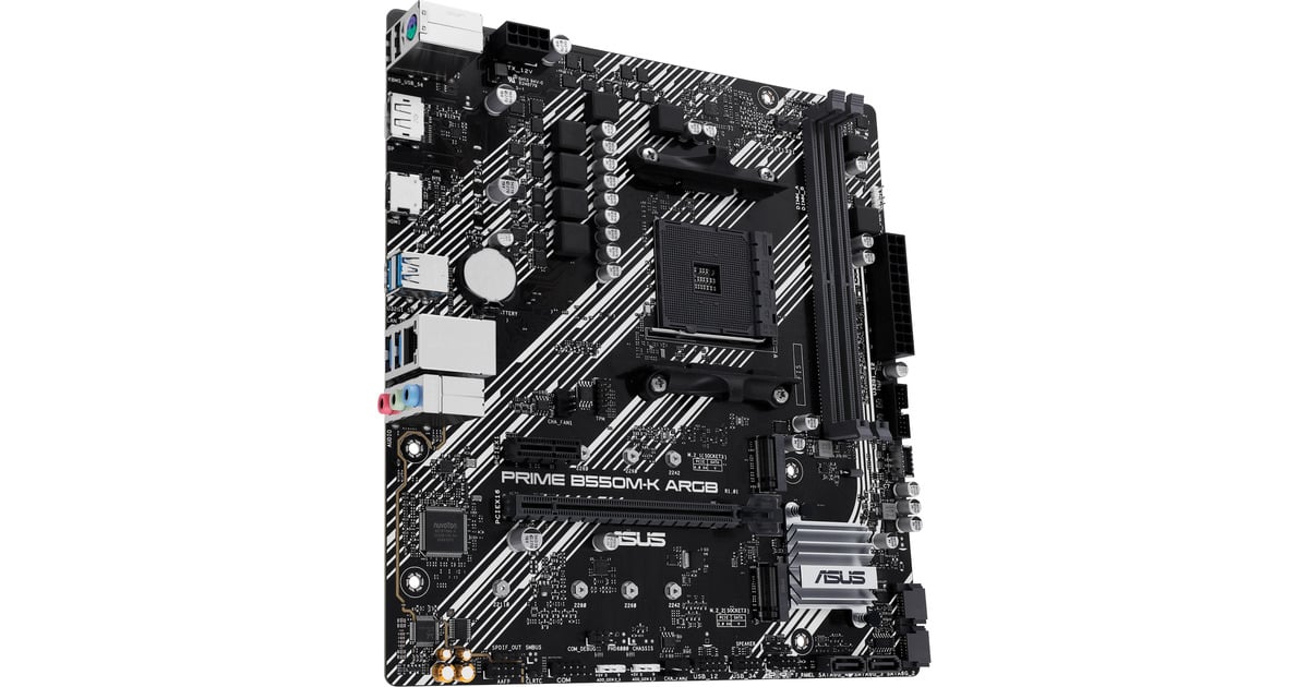 ASUS PRIME B550M-K ARGB, Mainboard