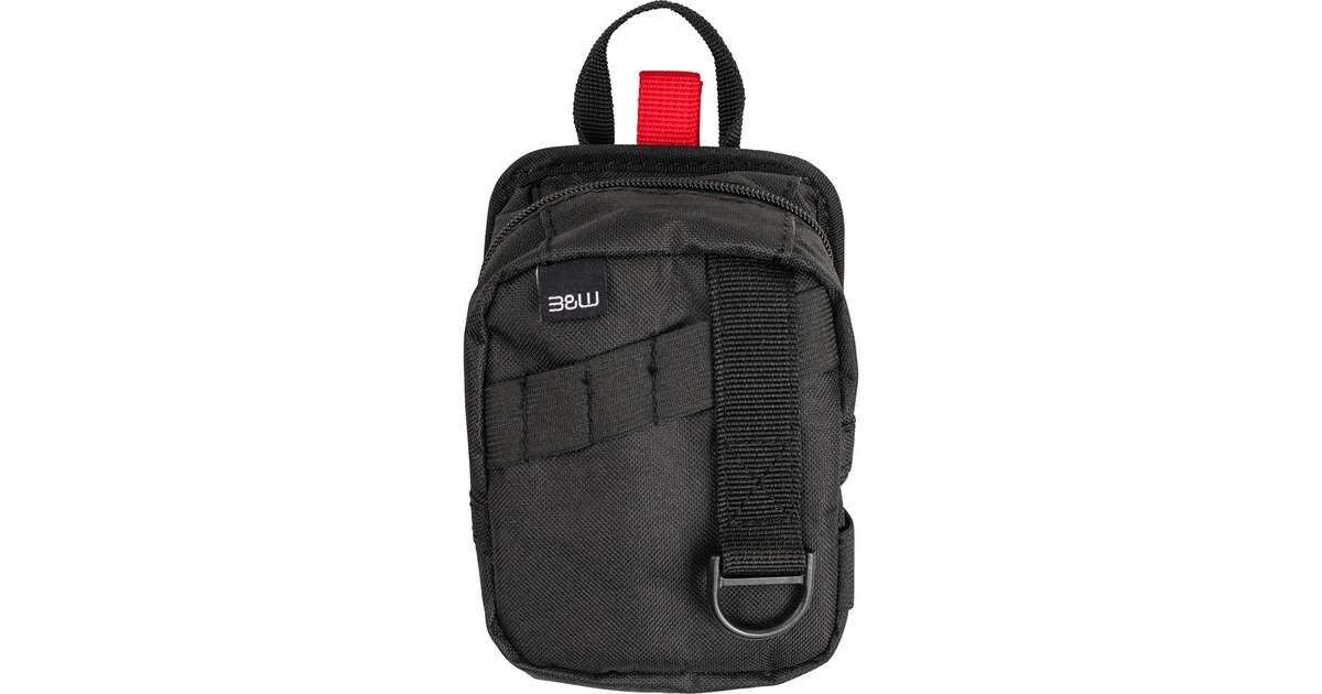 B&W TEX.223+Belt+Zipperbag+Hammer , Werkzeugbox schwarz, Bundle 2 