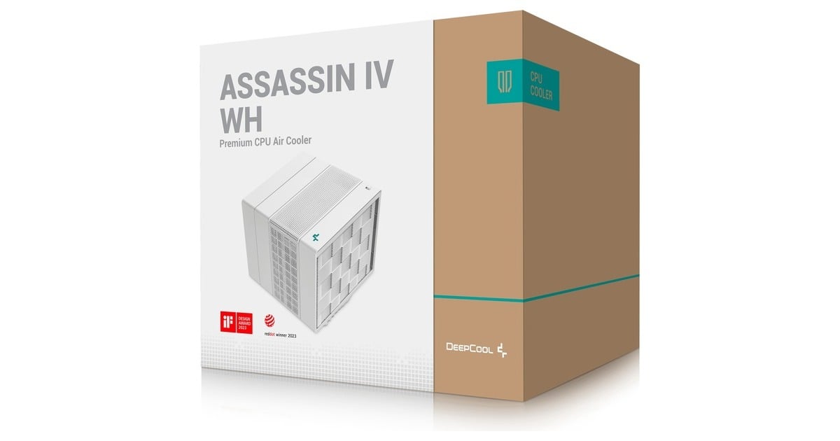 DeepCool ASSASSIN IV WH, CPU-Kühler weiß, 140 mm