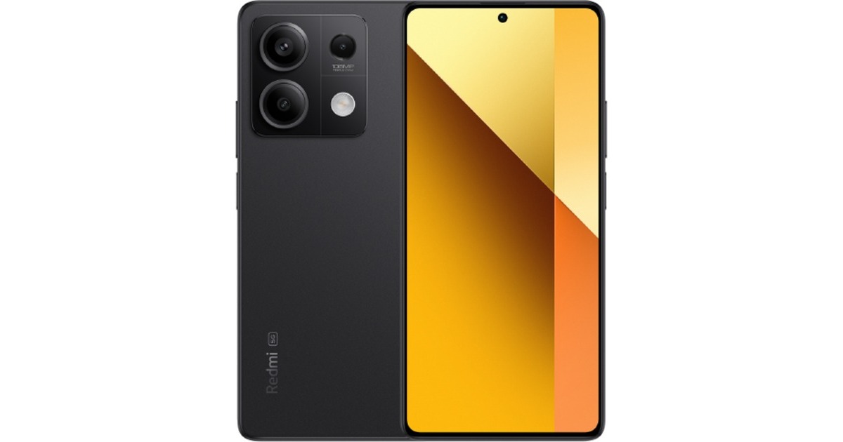 Xiaomi Redmi Note 13 5G 256GB, Handy Graphite Black, Android 13 