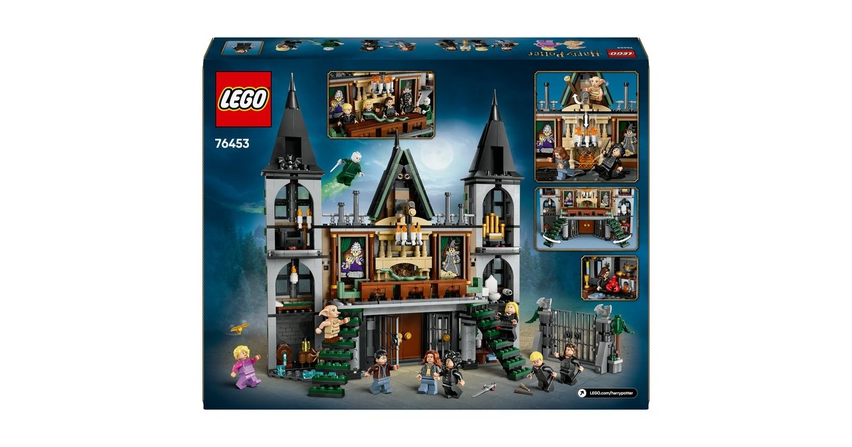 YEABRICKS Kit Luci A LED Per LEGO Harry Potter 76453 Villa Malfoy – Illuminazione Per Set Di Mattoncini (Solo Luci, Escluso Set)