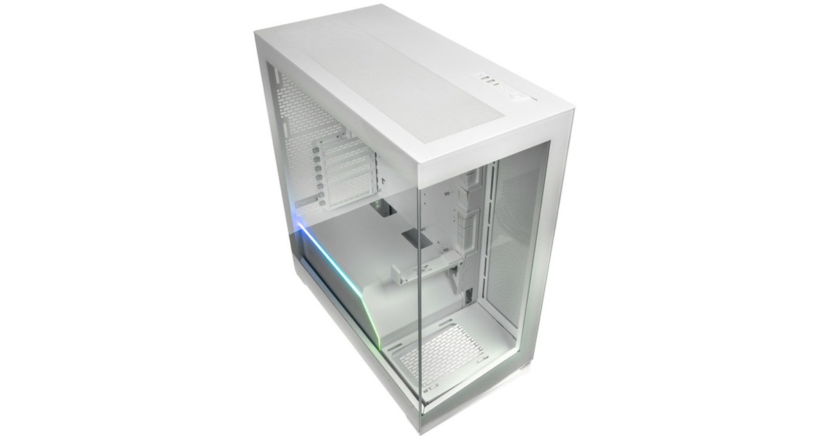 Phanteks NV5 , Tower-Gehäuse weiß (matt), Tempered Glass x 2