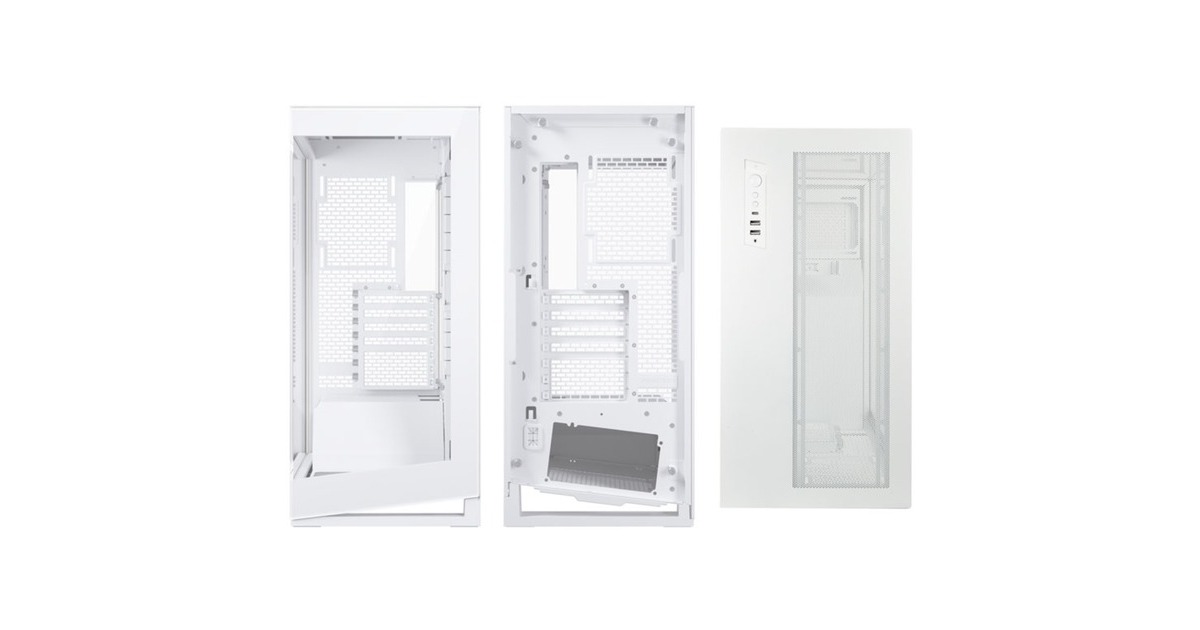 Phanteks NV5 , Tower-Gehäuse weiß (matt), Tempered Glass x 2