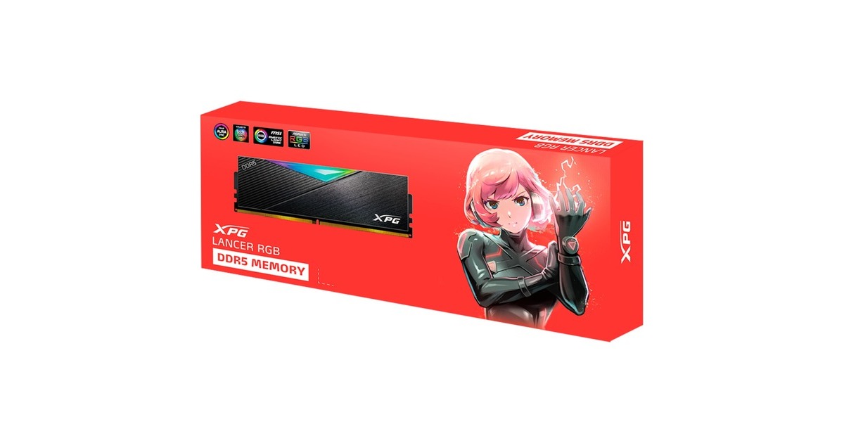ADATA DIMM 16 GB DDR5-7200 , Arbeitsspeicher schwarz, AX5U7200C3416G ...